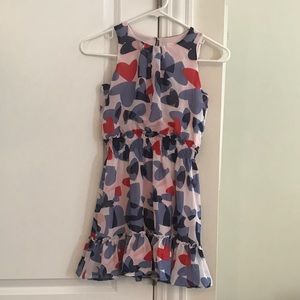 Girls Kate Spade heart dress size 8